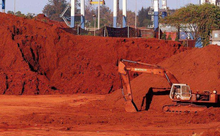 8月份中國進口鋁土（tǔ）礦消費量環比增加（jiā）9.26%